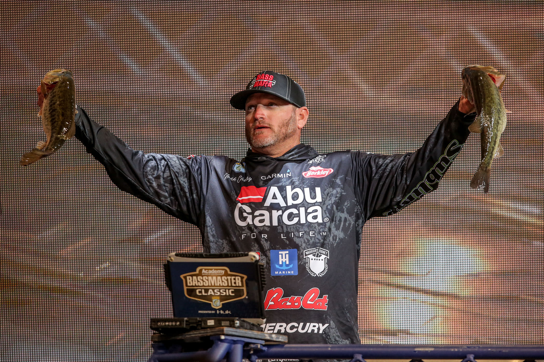 Hank Cherry Maintains Solid Lead At Bassmaster Classic On Lake