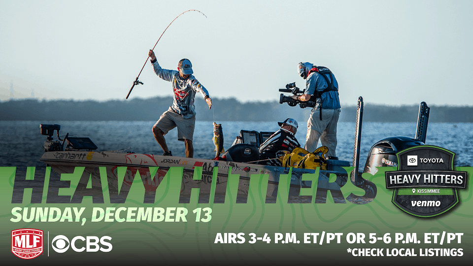Major League Fishing Toyota Heavy Hitters Special presented by Venmo to Air  Sunday on CBS