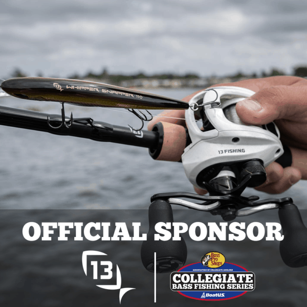 13 Fishing Partners with the Association of Collegiate Anglers for