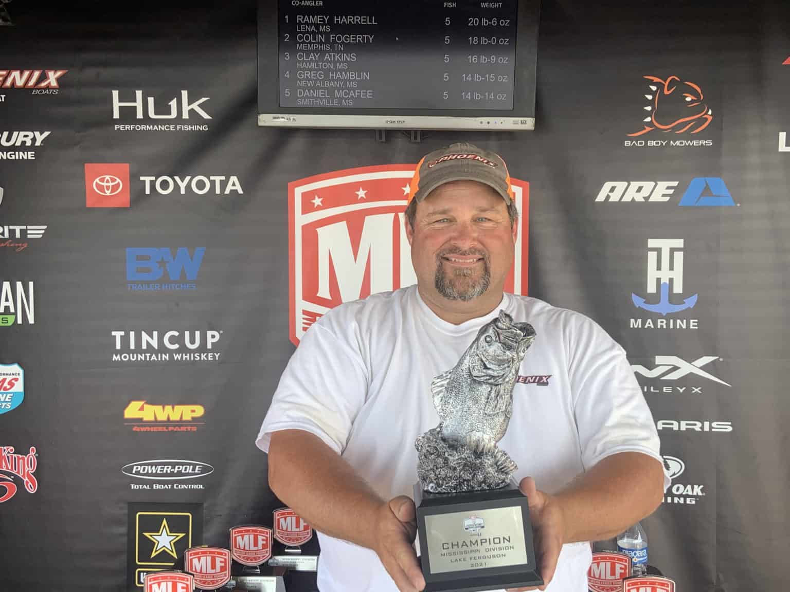 Batesville’s McCulley Wins Phoenix Bass Fishing League on Lake Ferguson