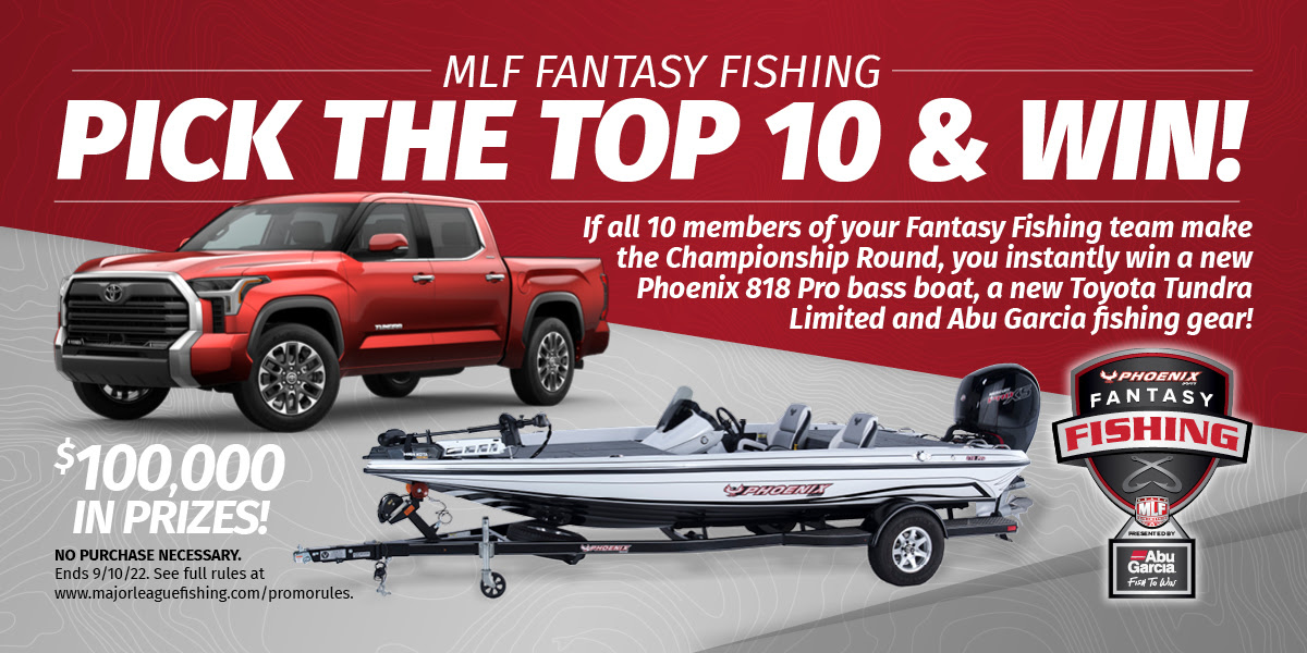 Phoenix Fantasy Fishing Presented by Abu Garcia: Pick the Top 10 Anglers  and Instantly Win a Toyota Tundra and Phoenix Boat Loaded with Abu Garcia  Gear