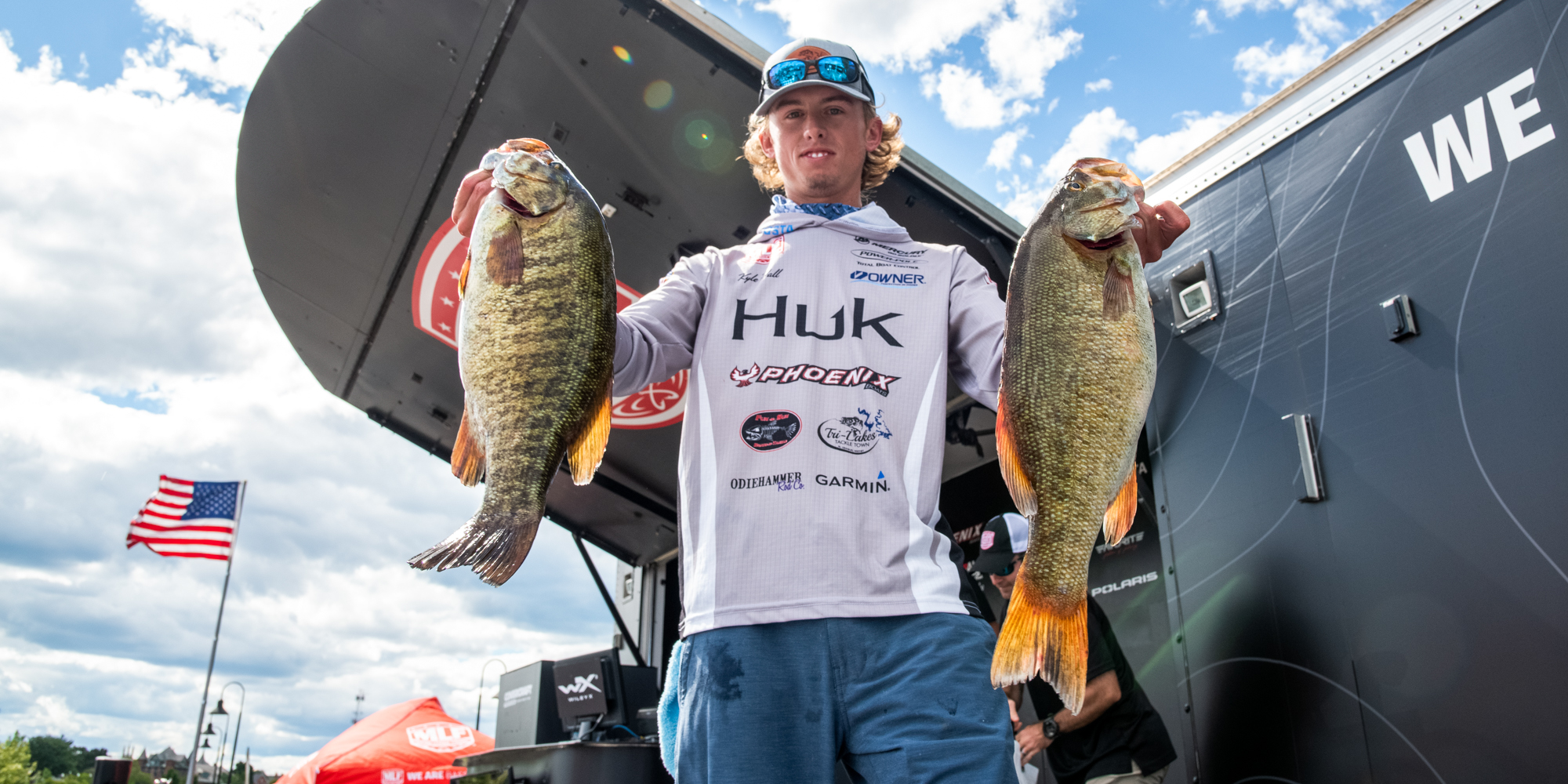 Kyle Hall Takes Early Lead on Day 1 of Tackle Warehouse Pro Circuit  Covercraft Stop 6 on Lake Champlain Presented by Wiley X
