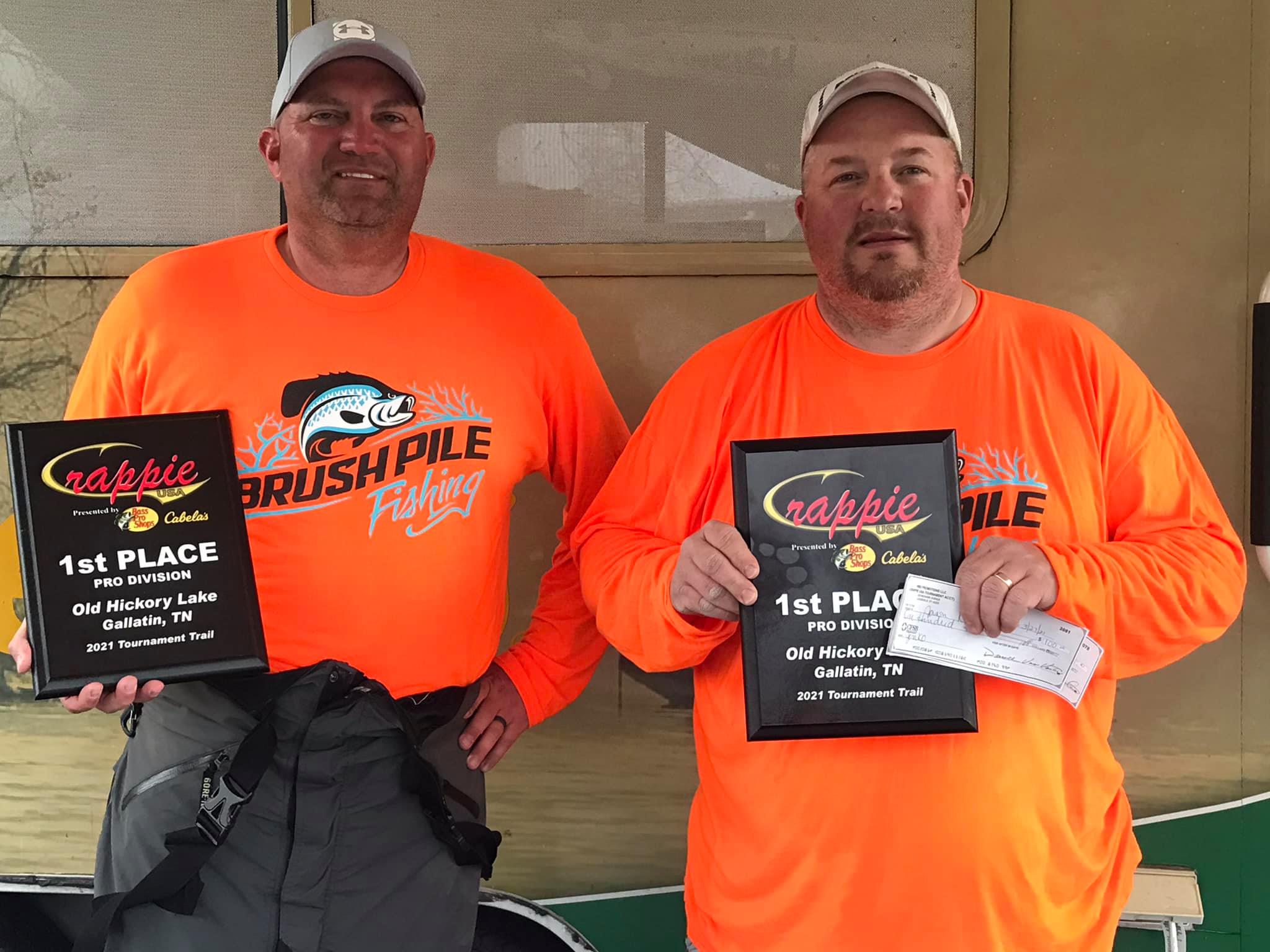 Crappie USA Tournament at Old Hickory Results CrappieFIRST