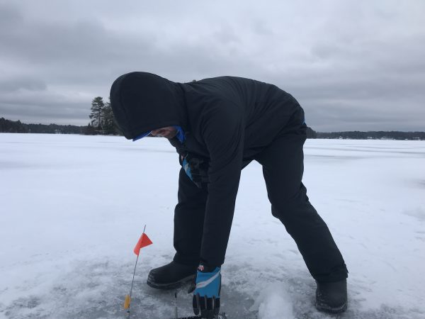 How long has ice fishing been around?