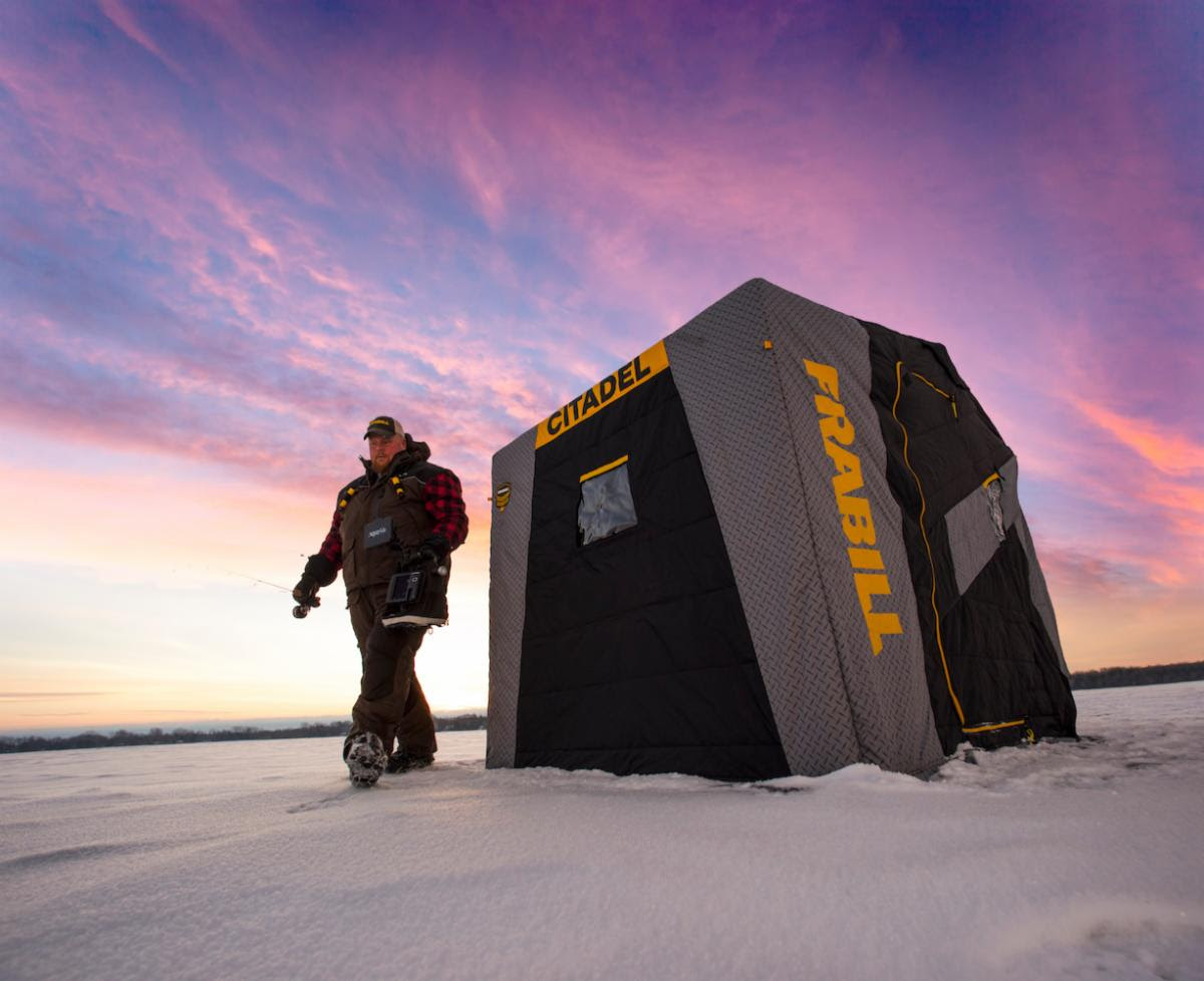 Get Ready for Ice Season with Frabill's Flip-Over Shelters