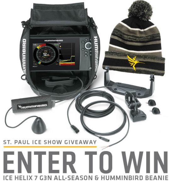 How to Win a HELIX at the St. Paul Ice Fishing Show