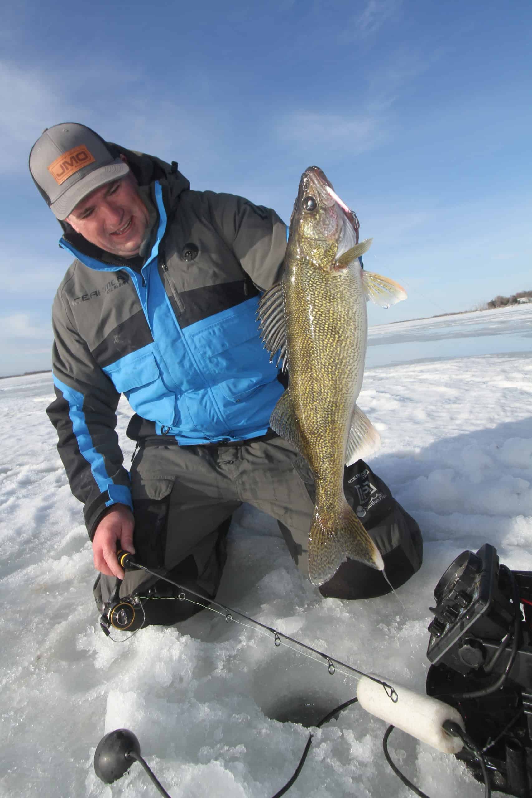 Early Ice Walleye IceFishingFIRST
