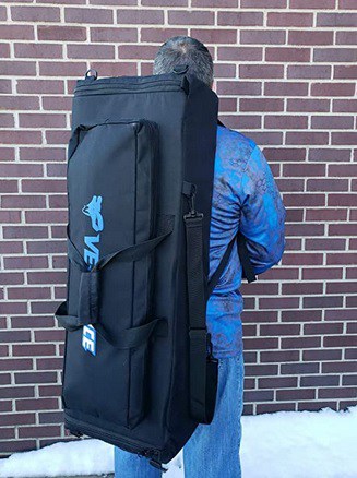 35” VEXAN Ice Fishing Rod storage Tackle Back Pack