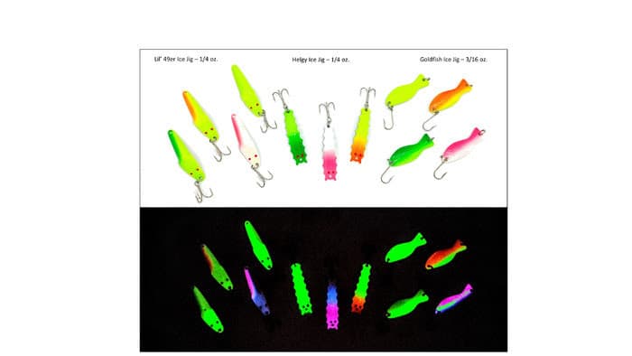 Brighten Your Ice Fishing with Al's Glow-In-The-Dark Ice Jigs