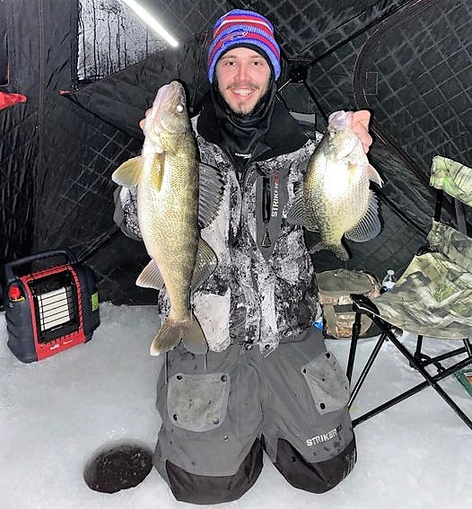 Winter Ice Fishing in Chautauqua County, NY