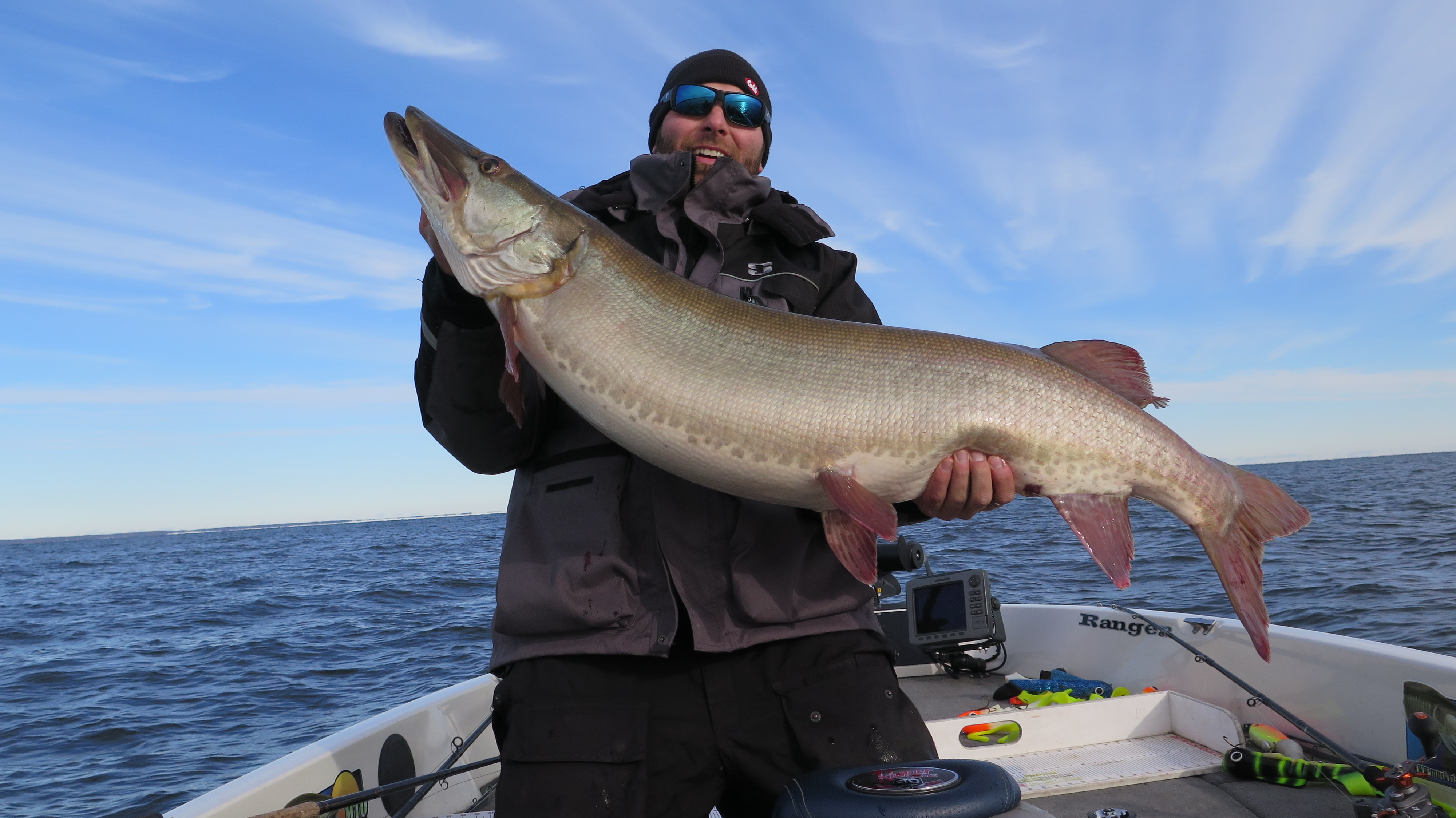 Big muskie caught on Lake X in City X, MN on 11/10/2015 MuskieFIRST
