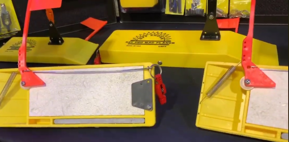 New heavy duty tattle flag wires for OR12 Side Planer Boards from Off