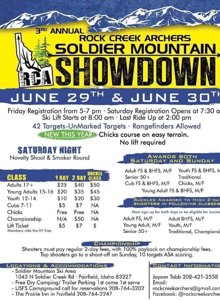 Idaho Archery Shoot This Weekend WhitetailFIRST