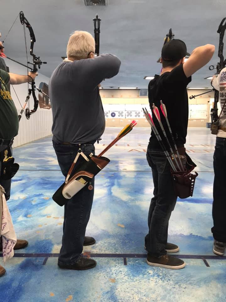 Winter Wake Up 300 Archery Shoot Wisconsin WhitetailFIRST