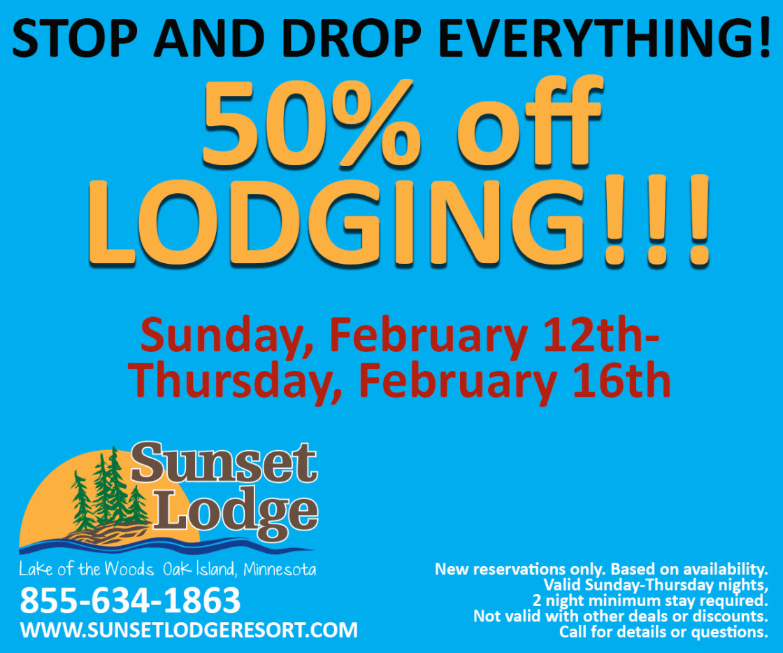 50 off Lodging at Sunset Lodge OutdoorsFIRST