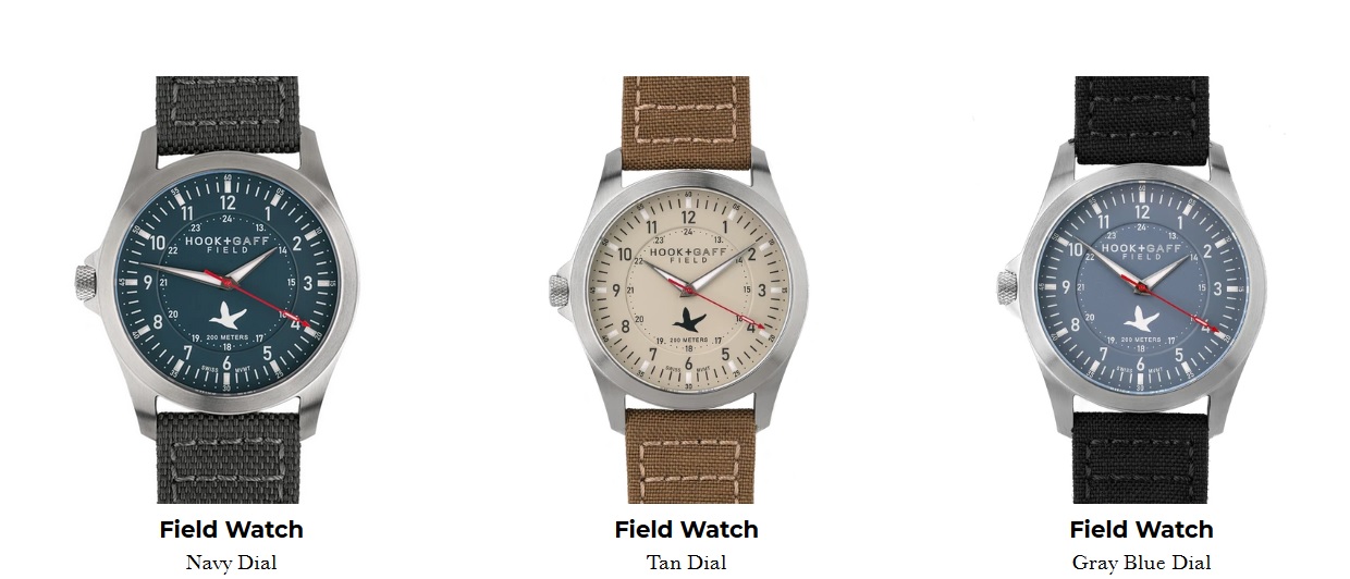 Function Meets Comfort with New Field Watch from Hook + Gaff