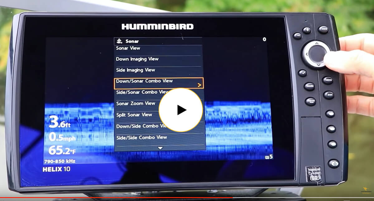 Humminbird HELIX HowTo Videos Screen Adjustments OutdoorsFIRST
