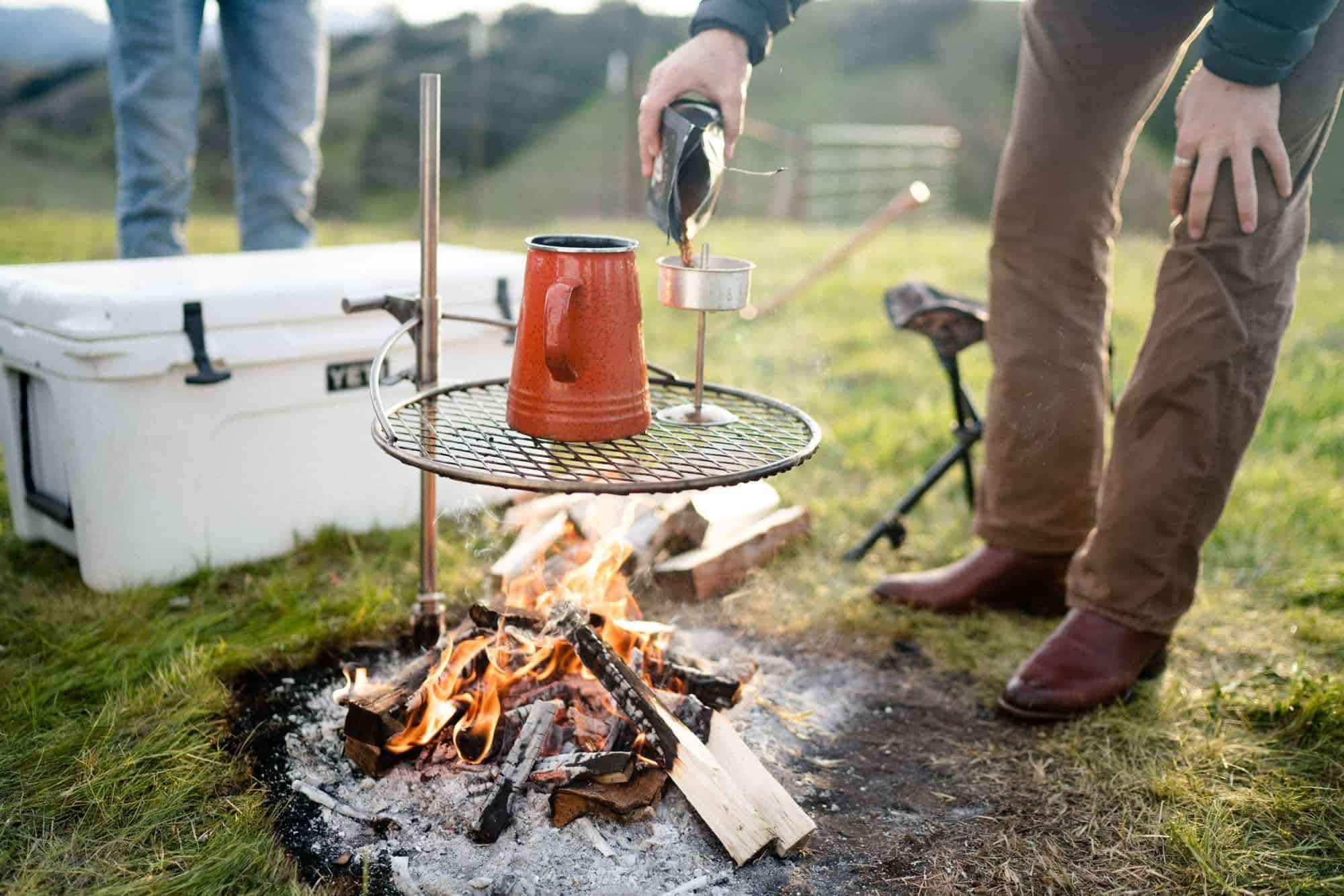 Settlers Forfærde håndflade BREEO INTRODUCES THE OUTPOST: THE ULTIMATE CAMPFIRE GRILL | OutdoorsFIRST