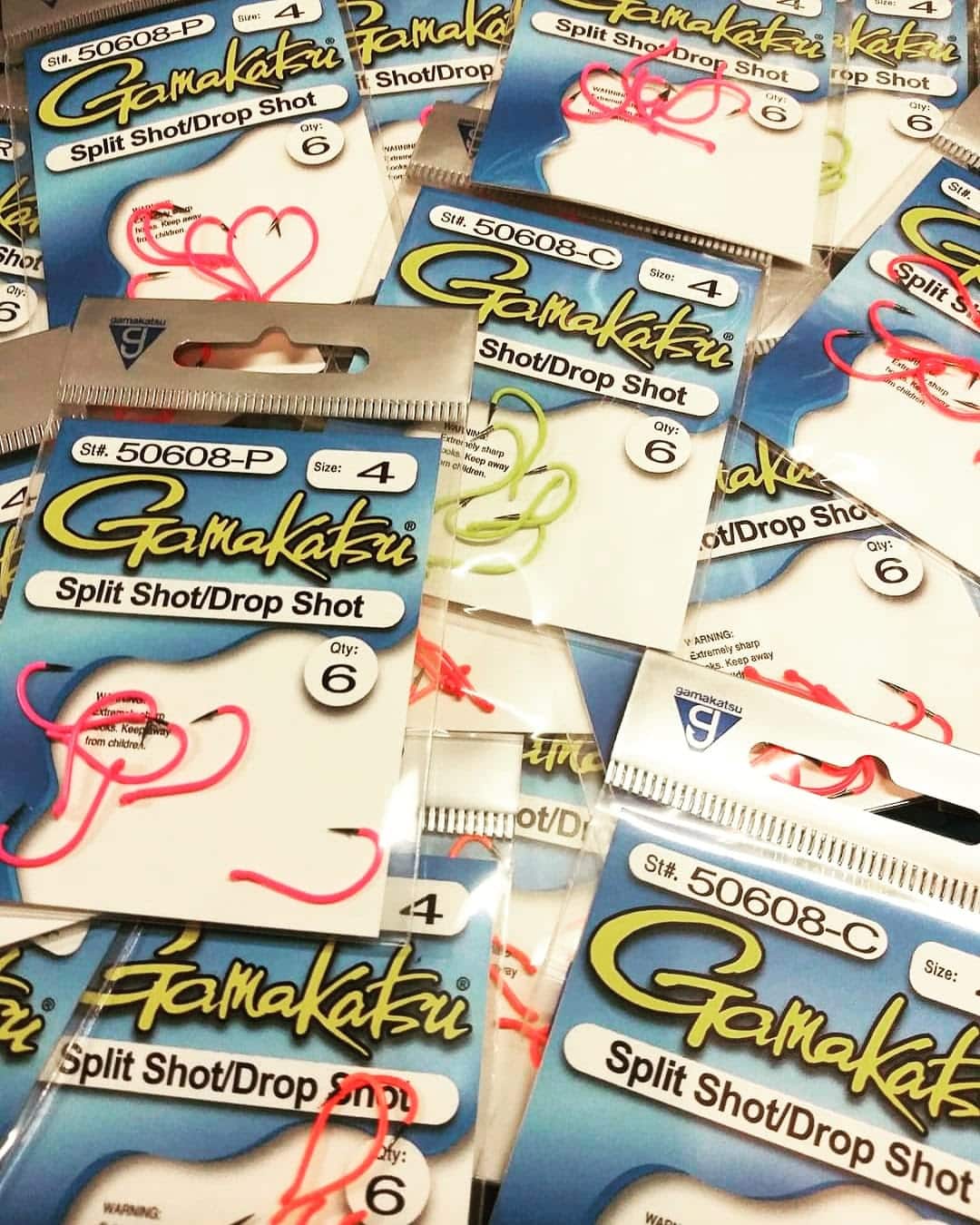 New Terminal Tackle And Fluorescent Split Shot/Drop Shot Available Now -  Gamakatsu