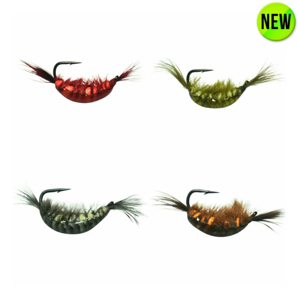 Natural Profile Tungsten Shrimp - 4 Colors to Hammer