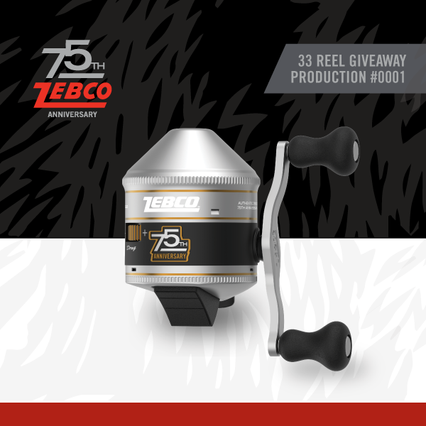 Zebco Celebrates 75th Anniversary with Release of Special Edition 33 Spincast  Reel